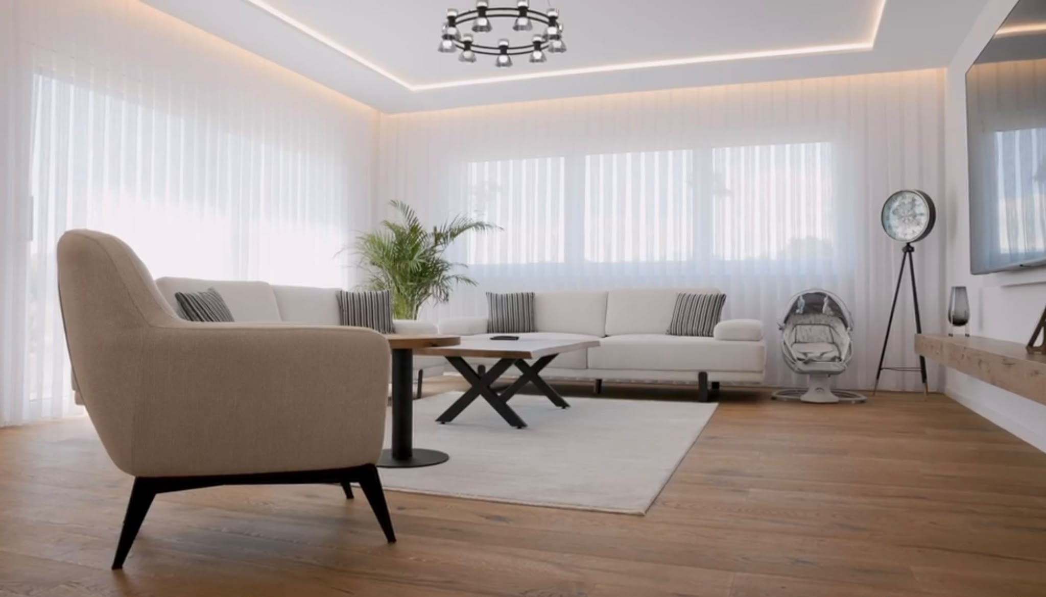 Villa Lira living room